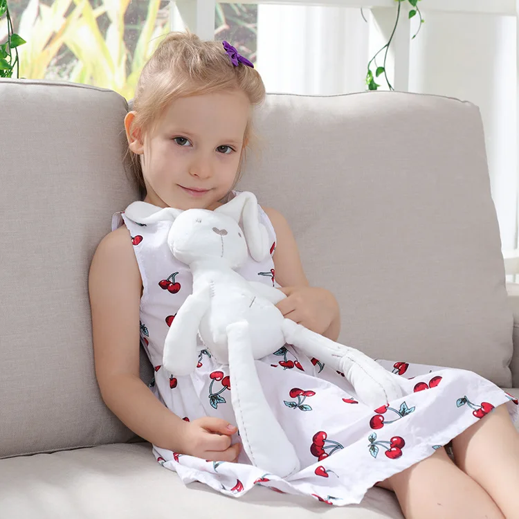 Dolls Plush Bunny Snuggle Rabbit Soft Toys Baby First Bubby Sleeping Doll M3521