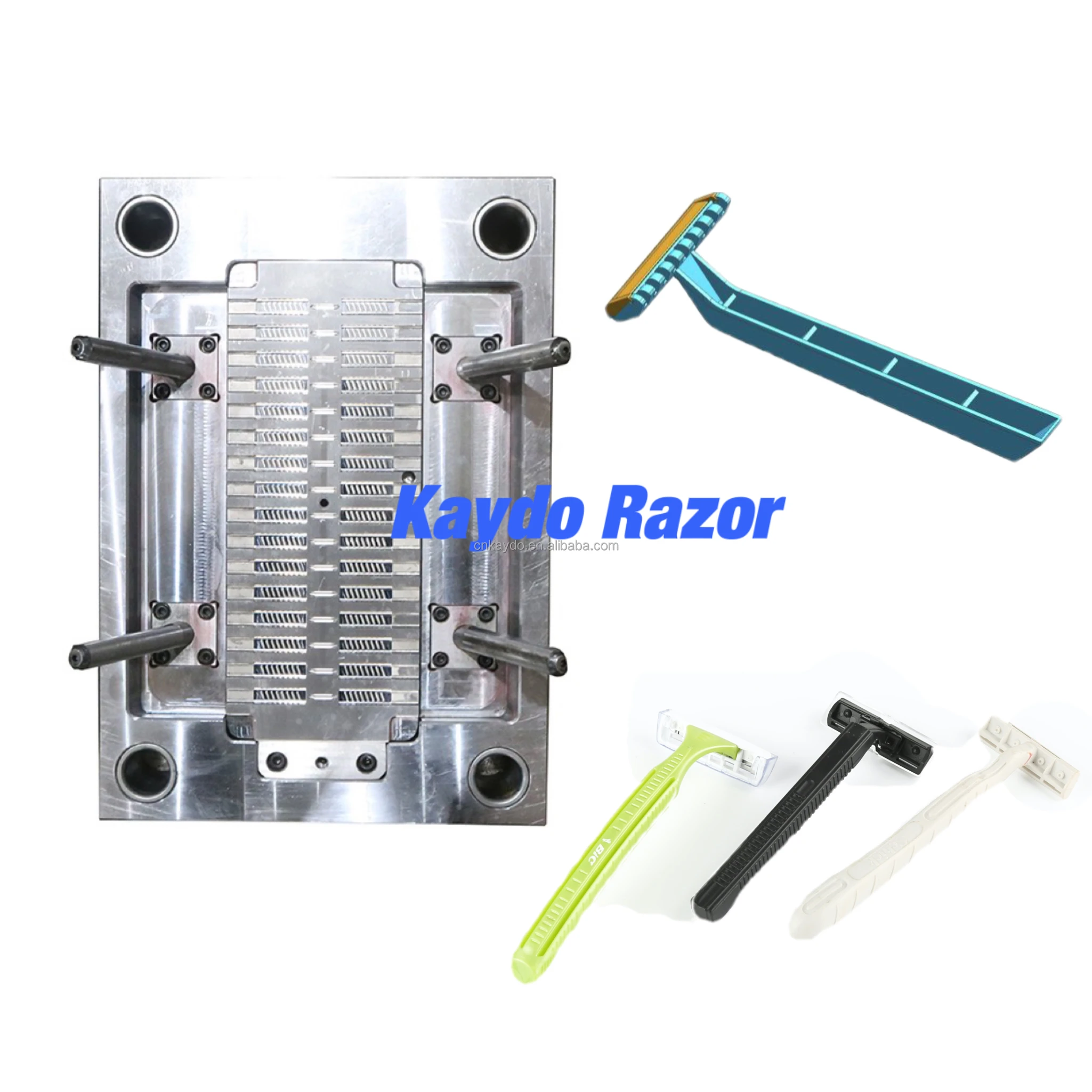 Hotel travel  disposable mens shaving kit razor blade making machine