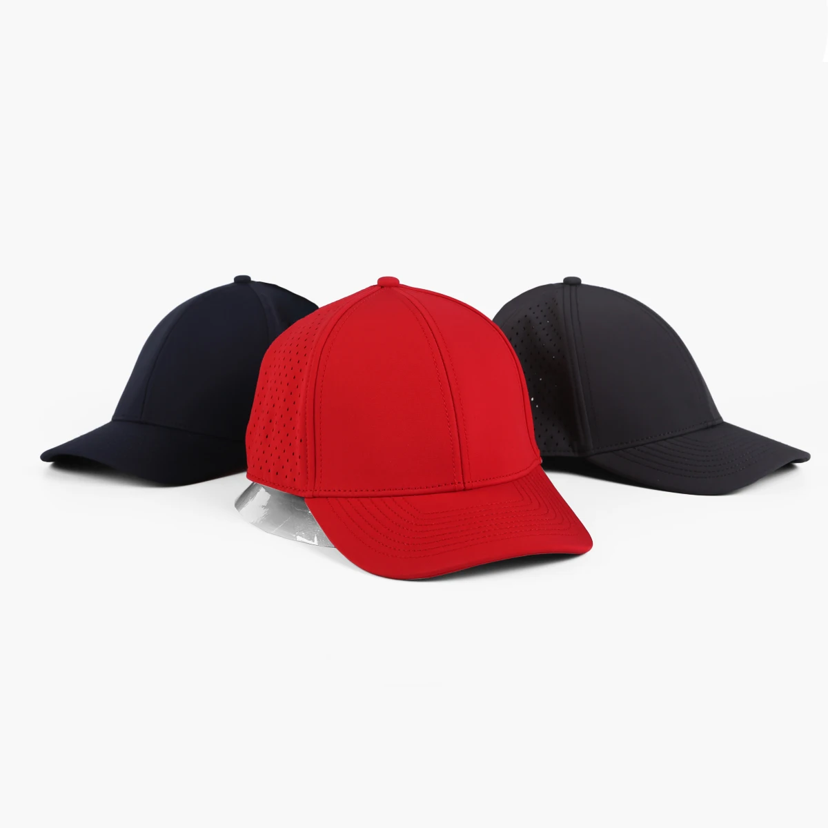 Custom Printing Logo 7 Panel Blank Adjustable Sport Casual Sublimation Hats 3D Embroidery Snapback Cap