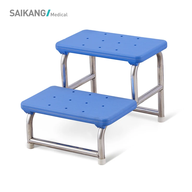 SKE020-1 Mobile Moveable Foot Kick Step Stool