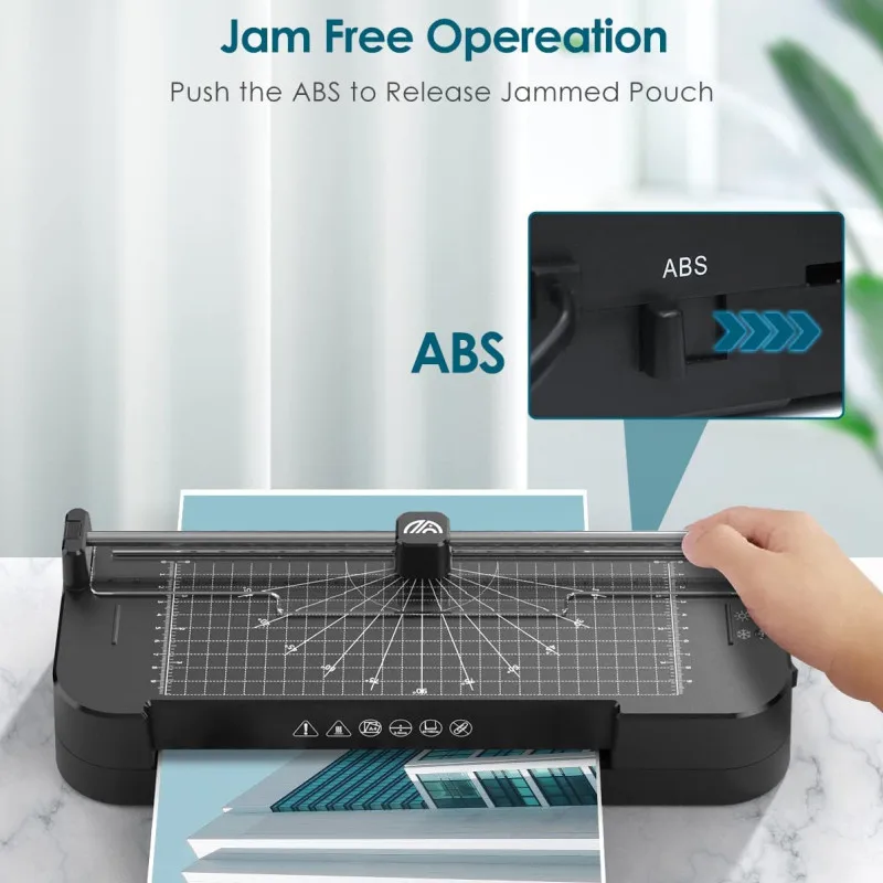 Paper Photo Hot Laminating Self Adhesive Stickers Cold Laminating Laminator Machine A4