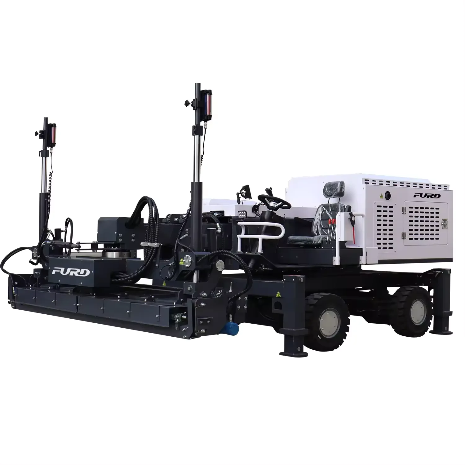 Discounted Prices Concrete Paver Machine Good Quality Laser Guided Leveling Screed