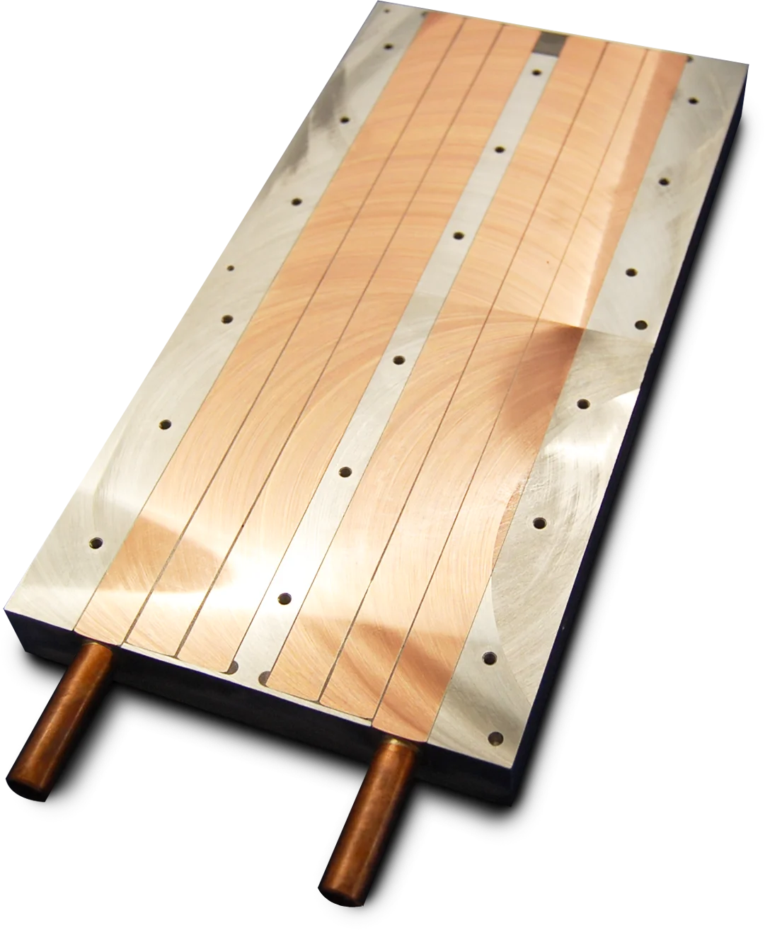 Высокоточный охлаждающий теплообменник, алюминиевый блок водяного охлаждения