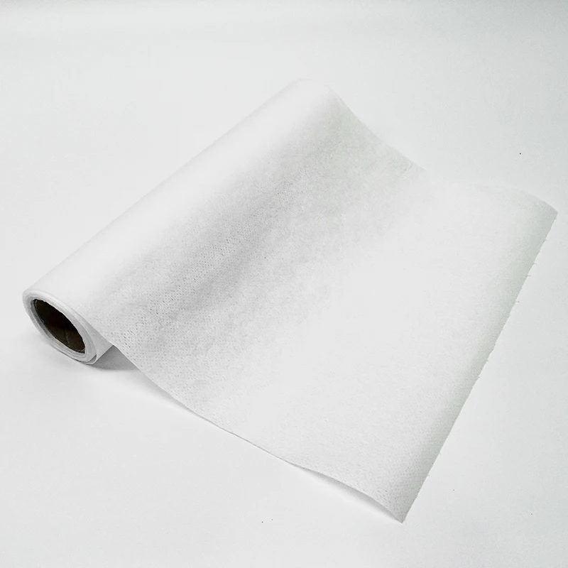 SMT Cleaning Wipe Stencil Roll 55% Cellulose Heavy Oil Pad Fabric Industry Plain Printed Nonwoven