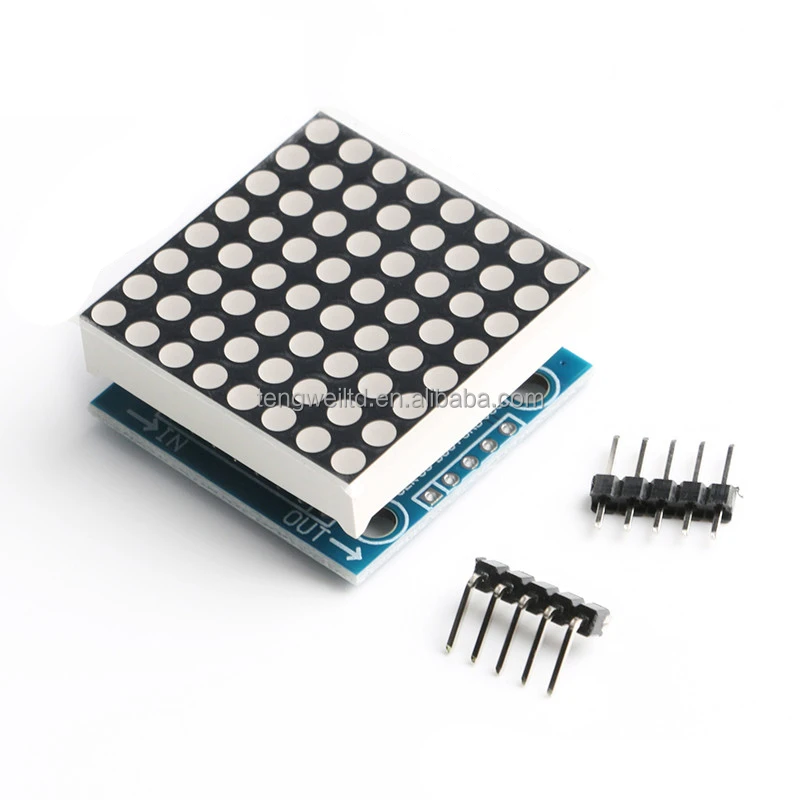 MAX7219 LED dot matrix module 1/2/4/8 Digital tube microcontroller control module For arduino diy