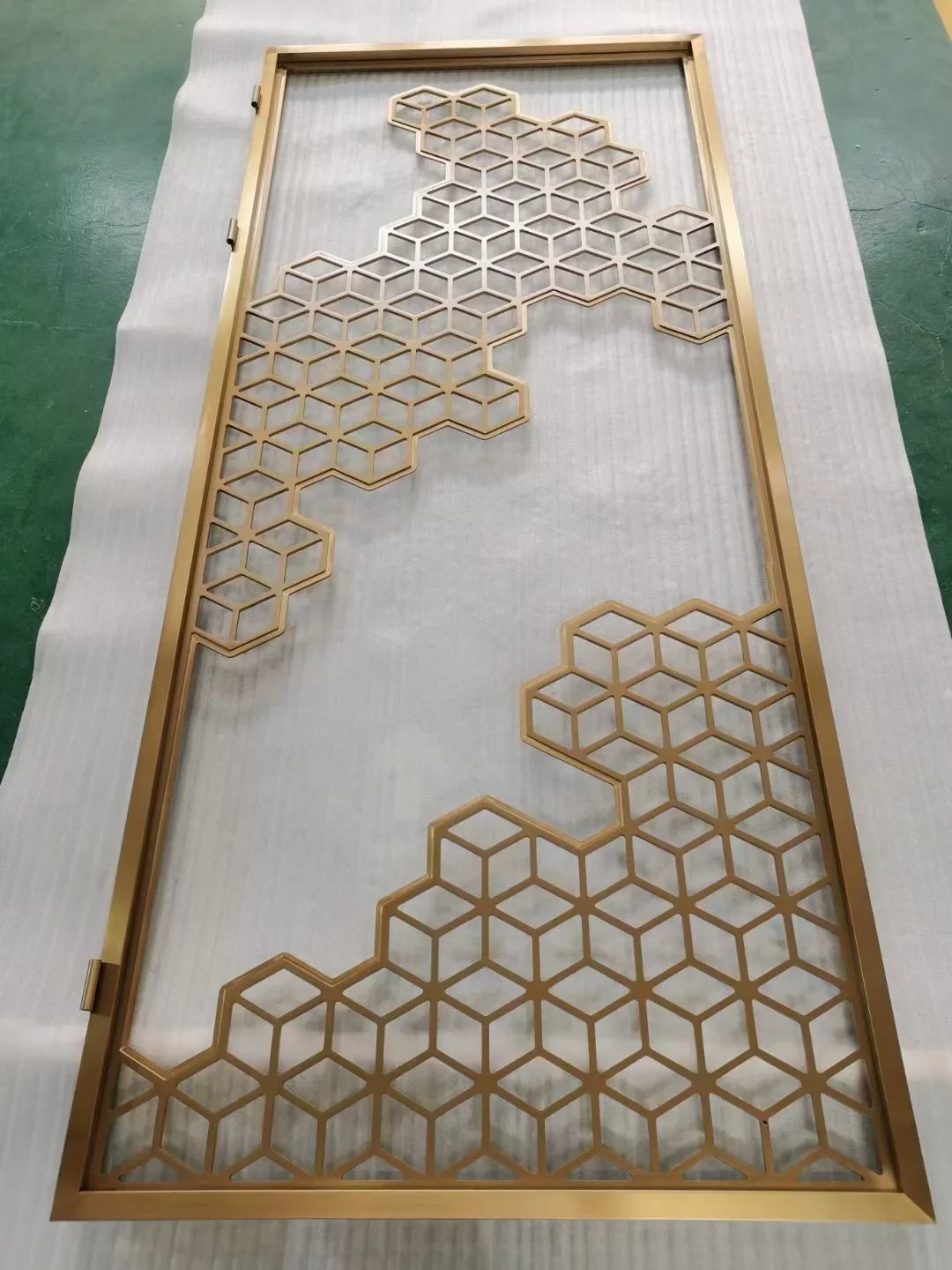 ECT customized Laser Cut Corten Steel Garden Screen Panels metal screen