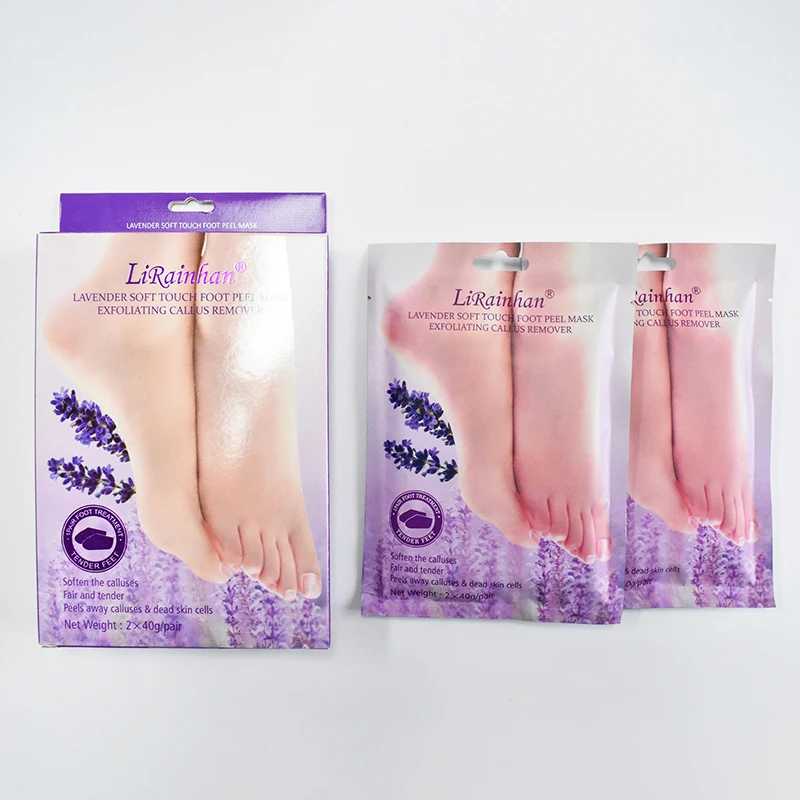 
Amazon OEM Supplier Baby SKIN CARE Feet Exfoliating Spa Socks Foot Peel Mask foot exfoliation peeling mask 