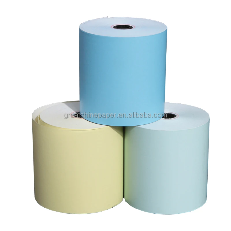 BPA free 48gsm 55gsm 80x80mm cash receipt thermal paper roll