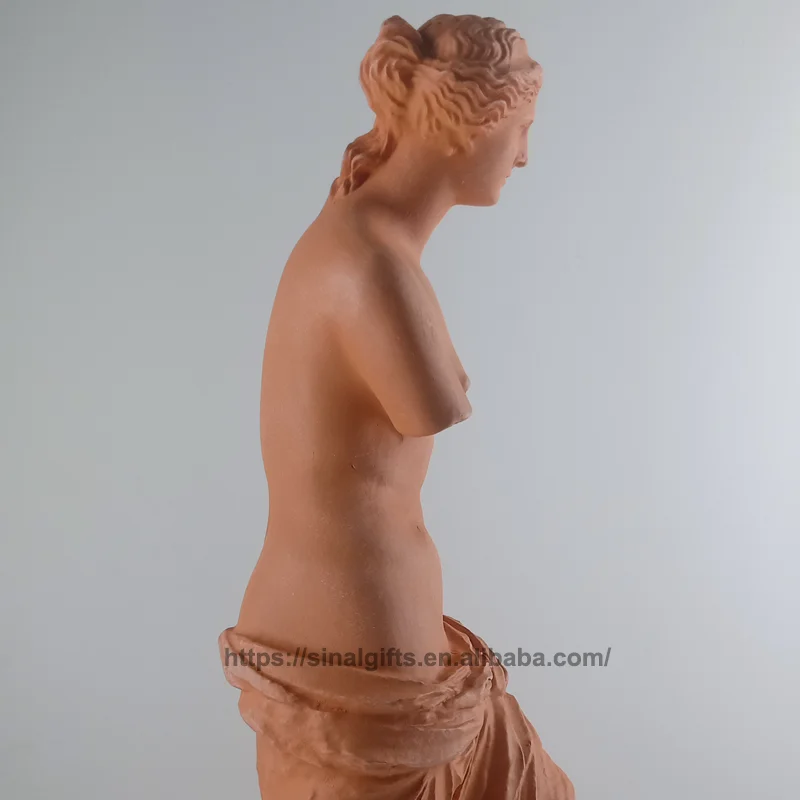 Modern New Roman High Quality Polyresin Greek Venus De Milo God Desktop Marble Mythology Lady Sculpture Statue