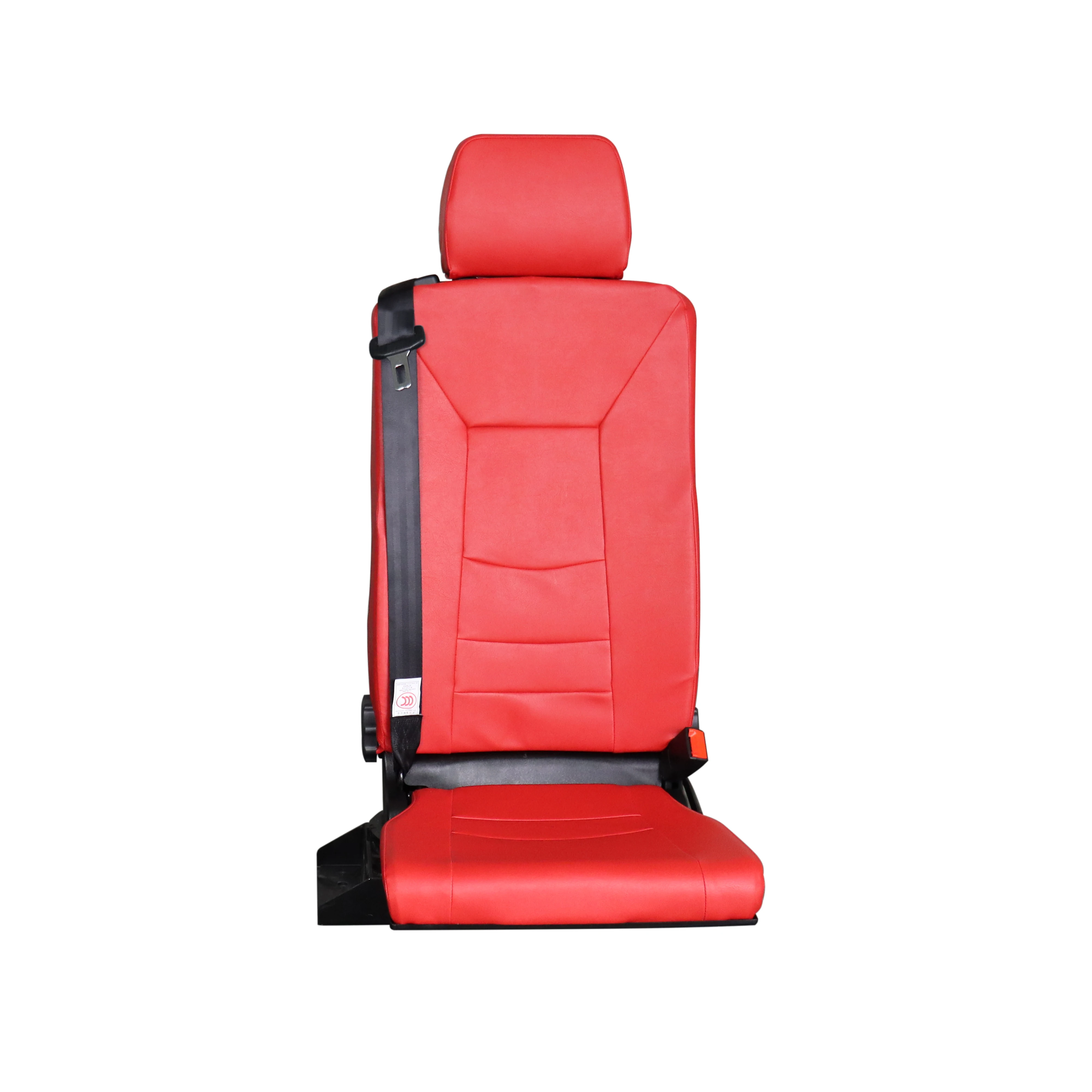 Factory custom bus seat folding swivel ambulance seat wholesale classic Medical Modified Car Seats Red car van chair