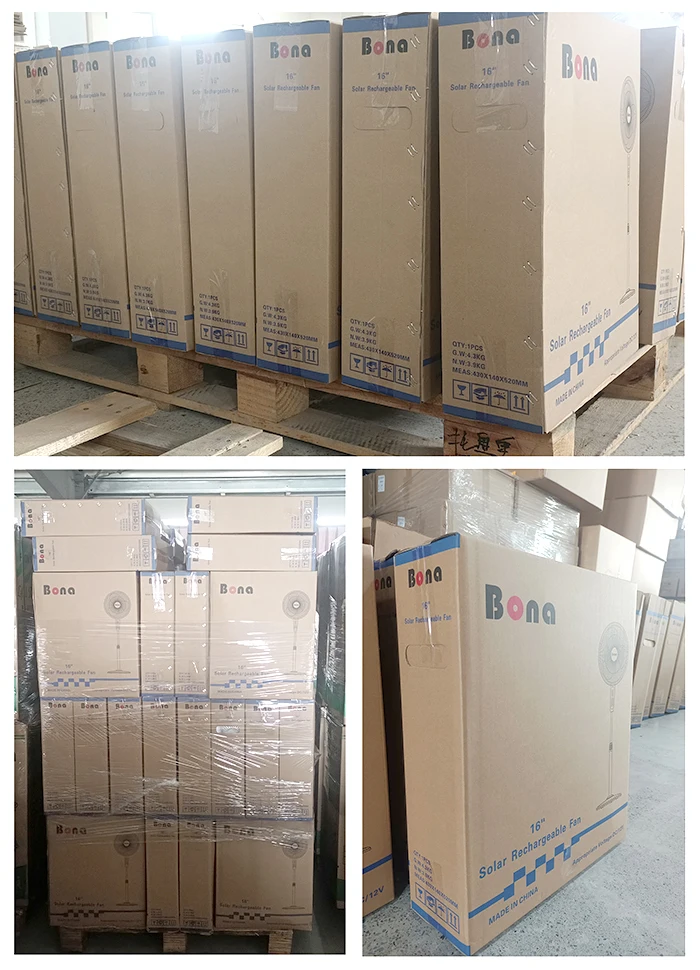 New Design solar electric fan PP fan blade electric fans 3d model