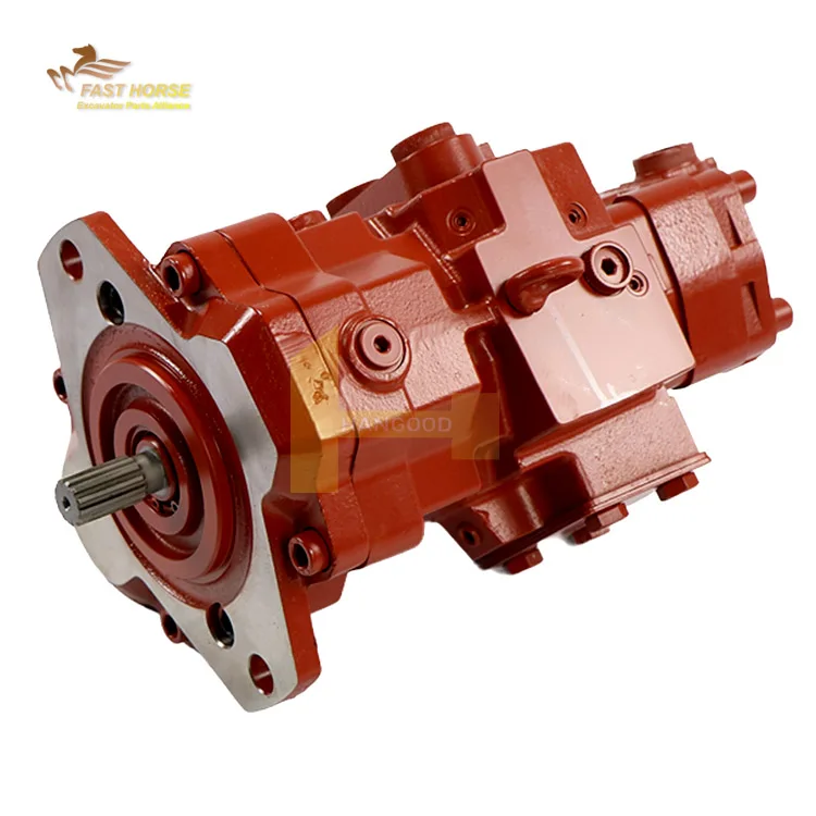 Hangood Construction Machinery Parts Mini Hydraulic Main Pump Assembly PSVD2-27E Excavator Parts Main Pump Engine Assy