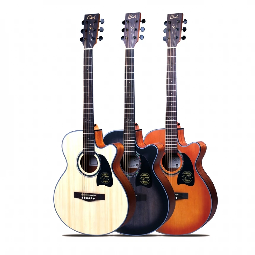 Оптовая продажа прочные электрогитары круглой формы струны для гитары дешевый музыкальный инструмент