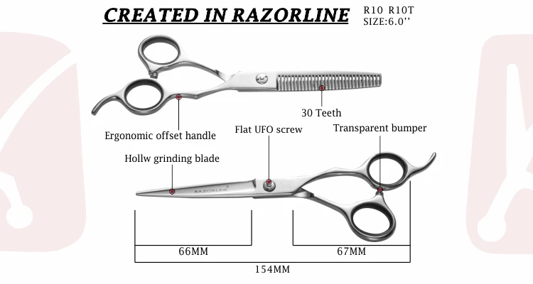 Hair Scissors Gift Professional Barbershop Accessory Round Tip Tattoos Of 6 Inch 440c Professional Straight Scissor And Shear