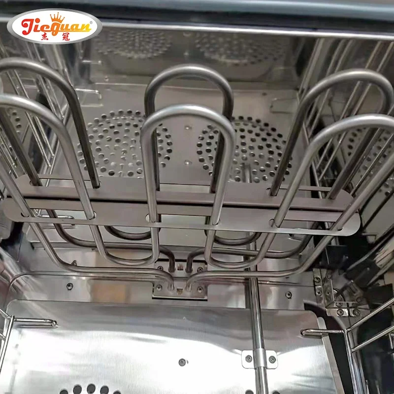 Stainless steel Commercial electric perspective convection bakery oven with 2 fans