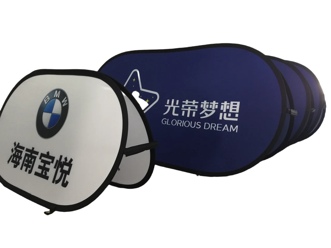 Advertising Portable A Frame Banner Sign Display Stand  Slide-in POP Up A-frame Banner  And Beach Flags For Sports Events