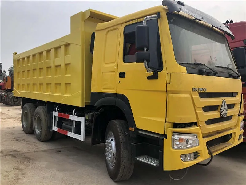 Howo Tipper Sinotruk Sinotruck 6X4 Dump 375Hp 2020 Brand A7 2019 30 Tons Dumper Used Dump Truck