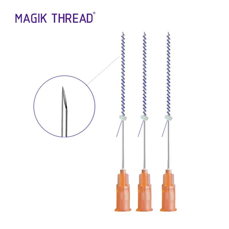 Двойная нить для век для омоложения кожи с сертификатом CE ISO