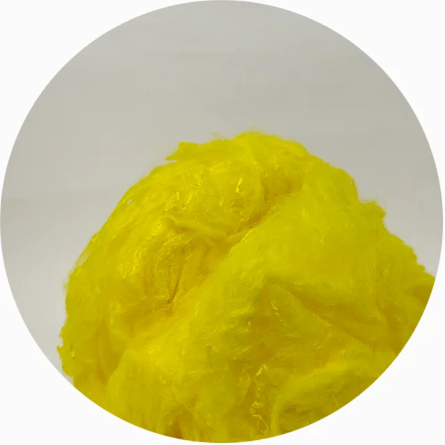 1.4D 38 мм антимикробное натуральное цветное бамбуковое волокно для спиннинга