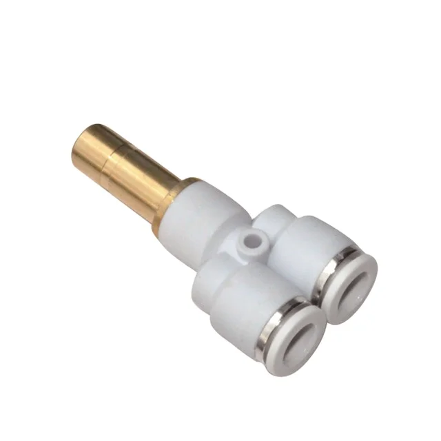 STNC Hot Sales YPWJ Series Grey White Plug-In Reducer Y Push In One Touch Quick Connector Fitting For Pneumatic Parts
