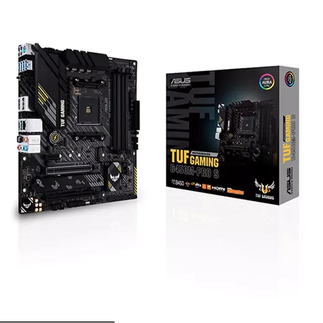 FOR ASUS TUF GAMING B450M-PRO S agent motherboard supports CPU 3700X/3600X/3600/2600 (AMD B450/ Socket AM4)