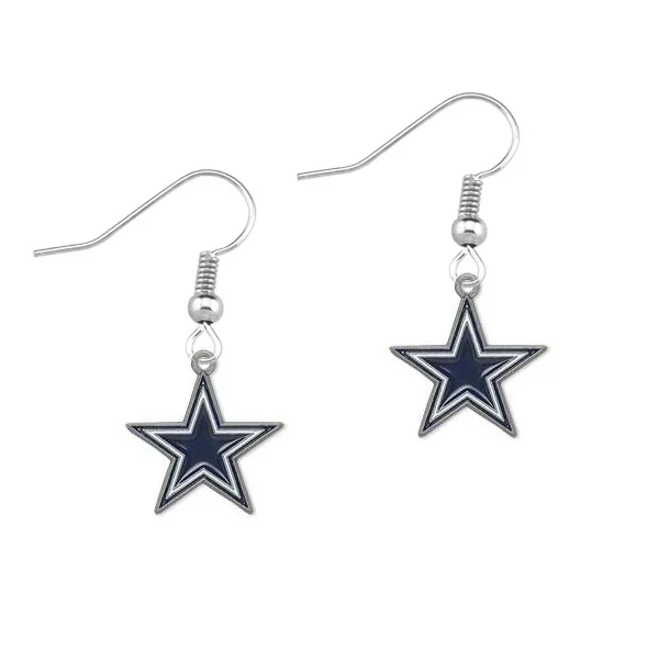 Hot Sale 2023 Fashion NFL 32 Teams Football Earrings High Quality Decorative 32 Teams Ear Pendants Earrings