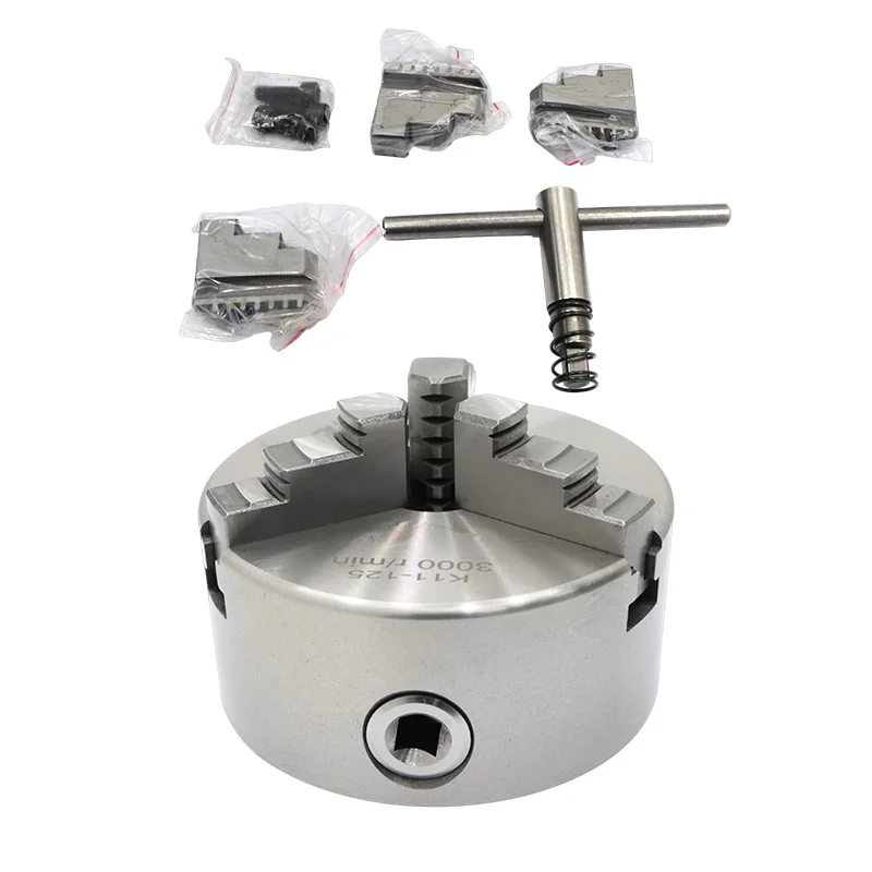 Self Centering Chuck 3 Jaw Lathe Chuck K11 125mm K11-125 Manual chuck For Lathe