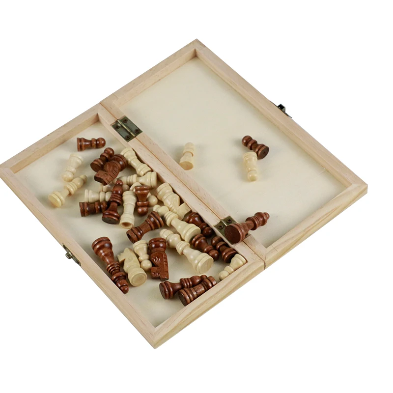 WAFFLE GAMES Best Selling Wooden Chess Set Wholesale Cheap Chess Boards With Good Quality