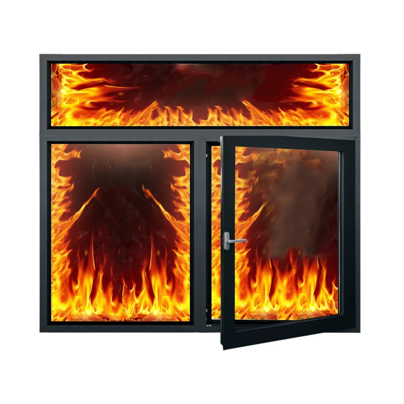 Factory Sound insulation Sliding Balcony Double Glazed Doors And Windows