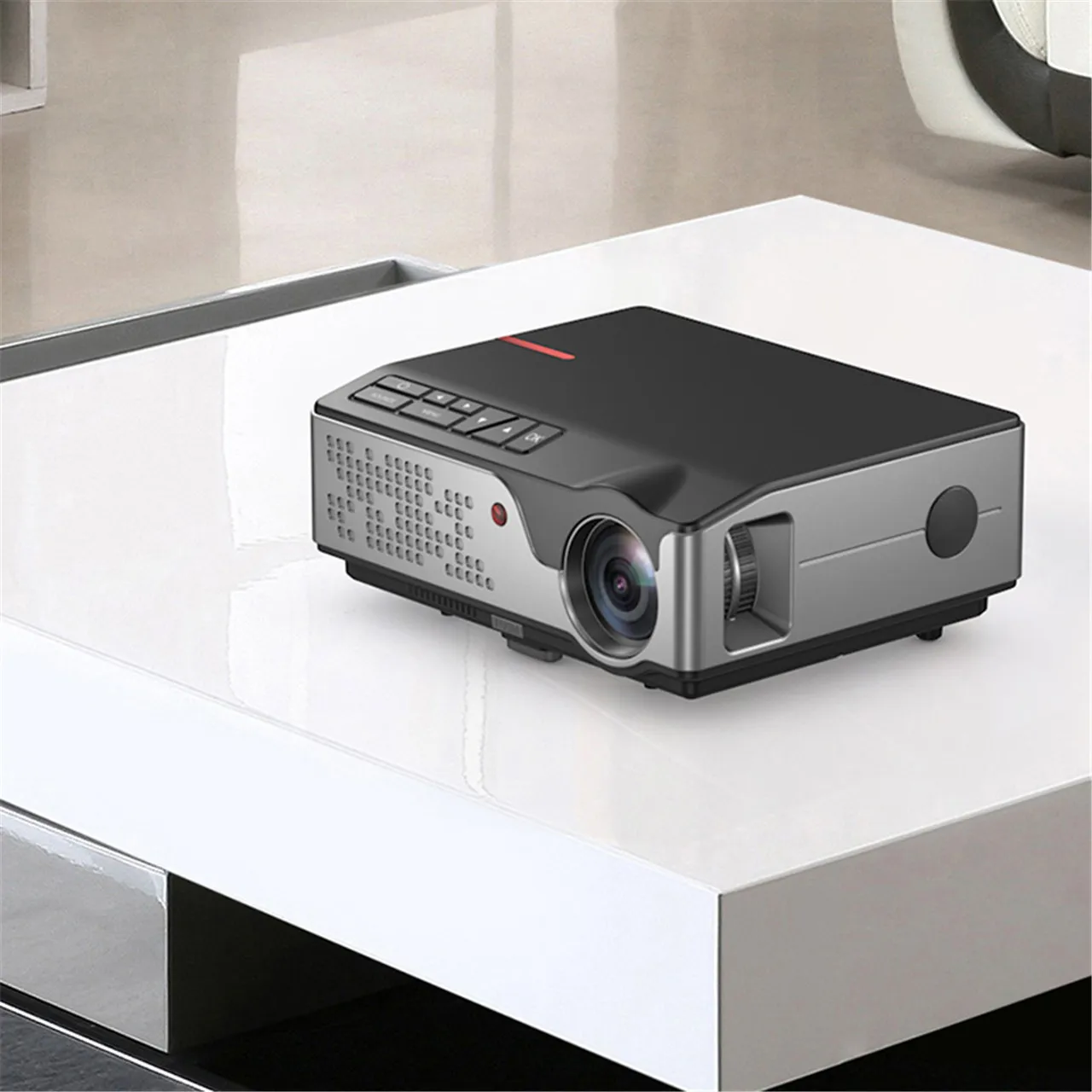 Factory Supply Attractive Price Smart Mini Phone Led Projector For Outdoor