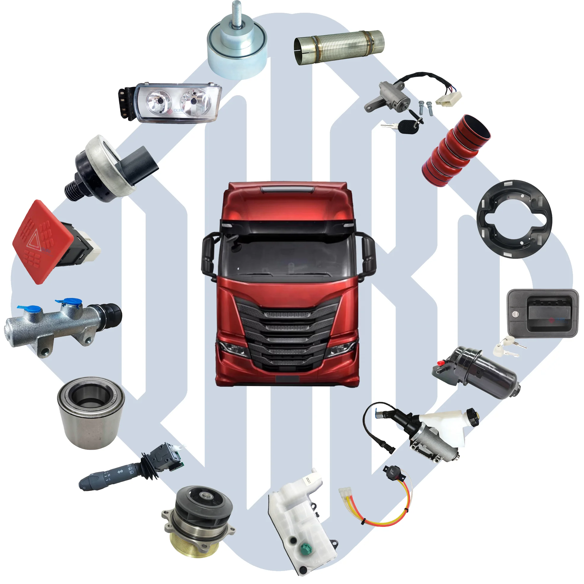 Heavy Duty Truck Clutch Servo 1397120 1443522 1443524 628259 For DAF Truck