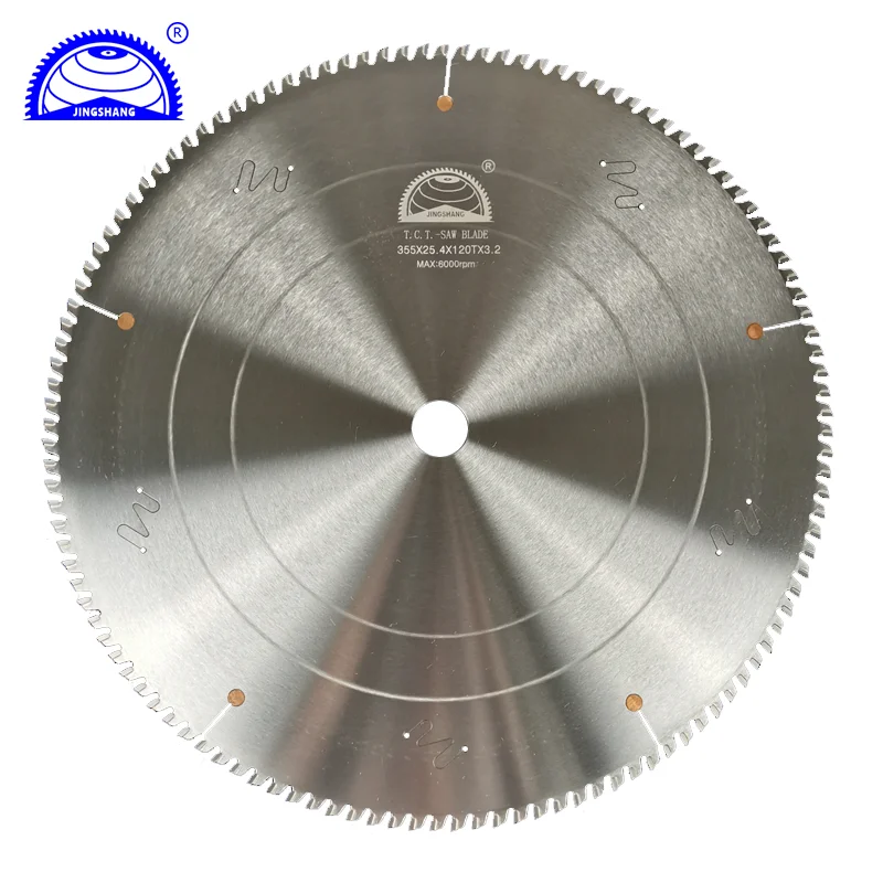 Factory Sales 14in 120T Saw Blade For Aluminium Cutting