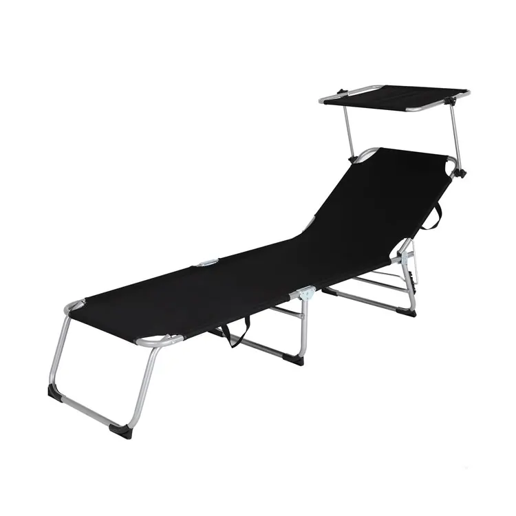 
New Design Leisure Folding Beach Sleeping Chair, Cheap Chairs Plastic Strip Folding Cadeira Praia Sun Lounger Outdoor Furniture 
