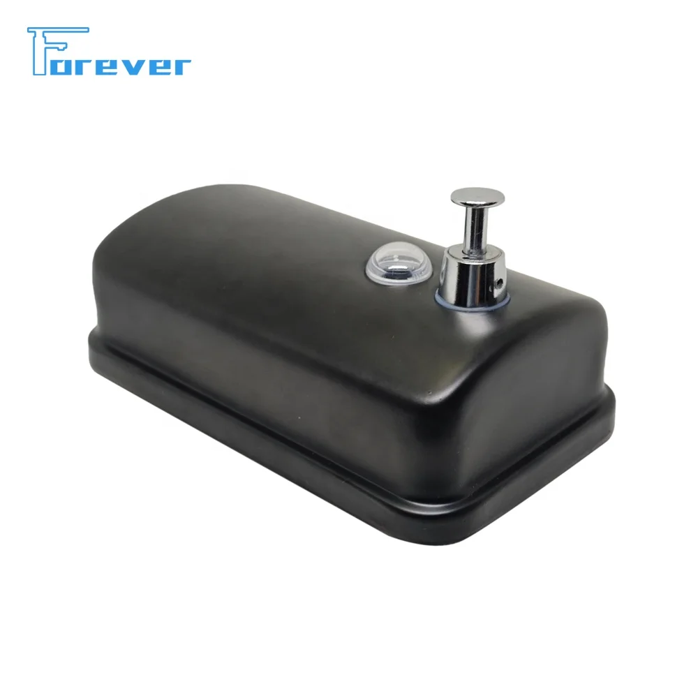 Hot Sell 201/304 Stainless Steel Manual Soap Dispenser 500ml 800ml 1000ml for Hotel Home Bathroom and Kitchen Hands Cleaning