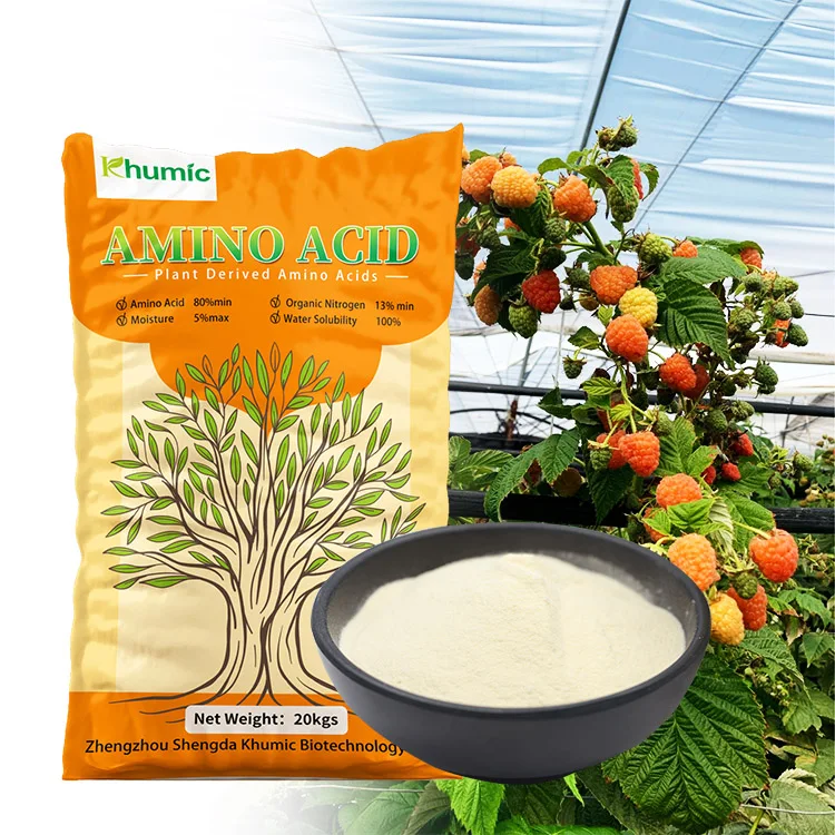 Plant source organic fertilizer enzymatic hydrolysis amino acid powder price