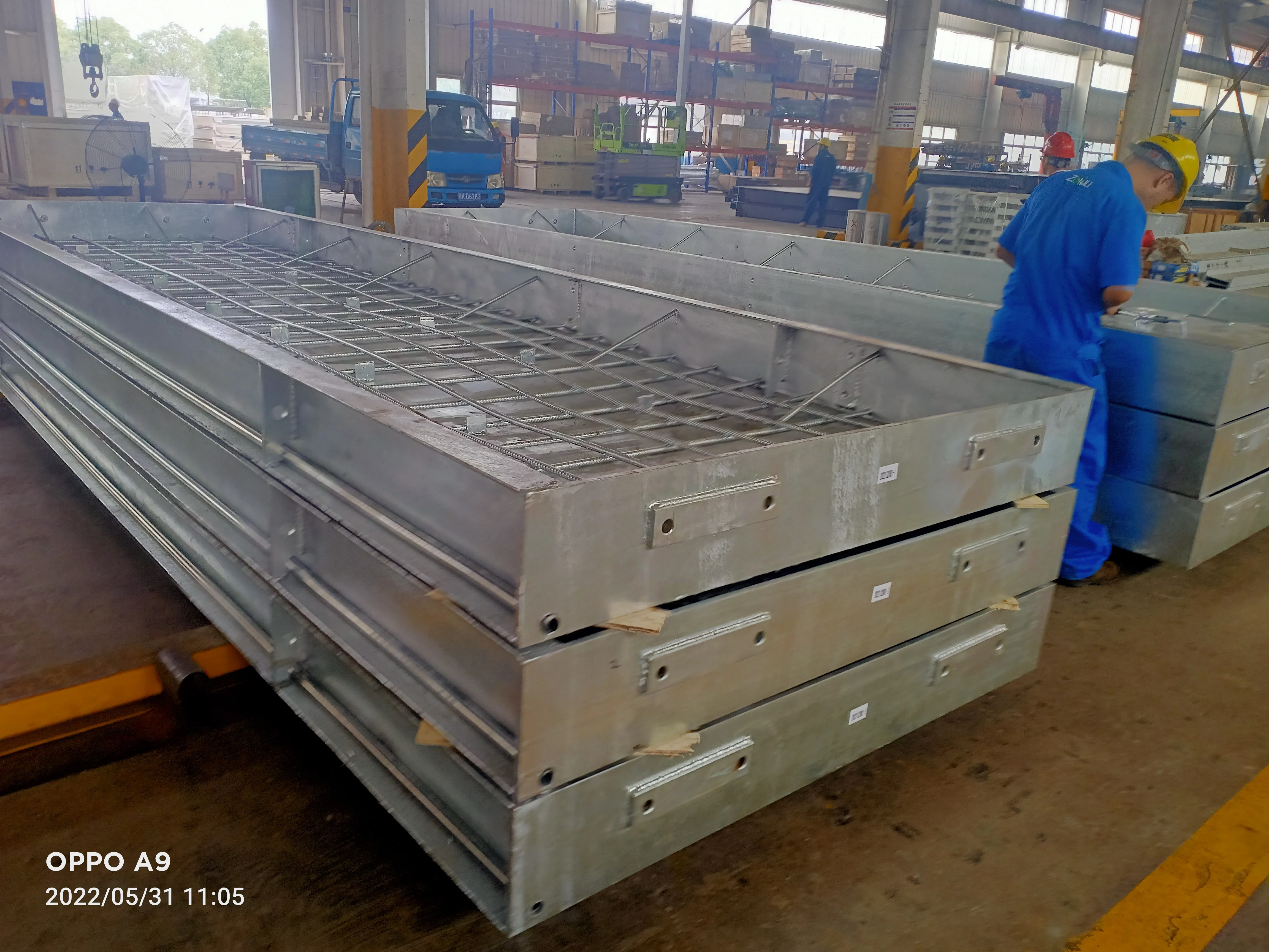 80t 3x18m Galvanized Concrete Heavy duty  Truck Scale Weighbridge Weighing Scale