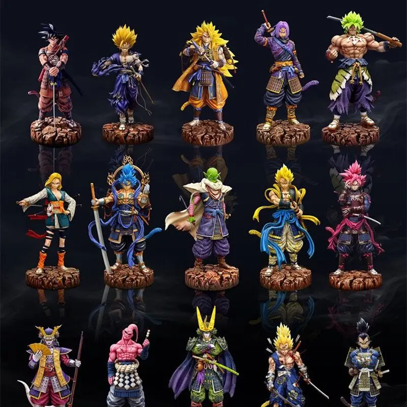 GK Dragon Balls Samurai серия аниме ПВХ фигурка Дракон шары Z фигурки