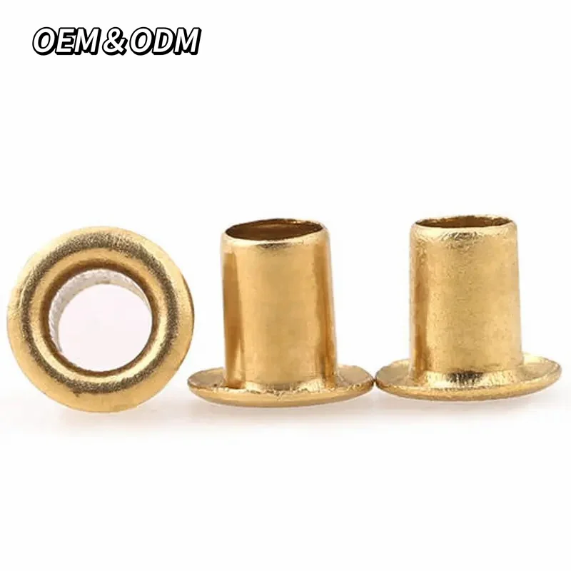 Flat Round Head Nickel Zinc Carbon Steel Semi-Hollow Semi-Tubular Semi Hollow Tubular Rivet