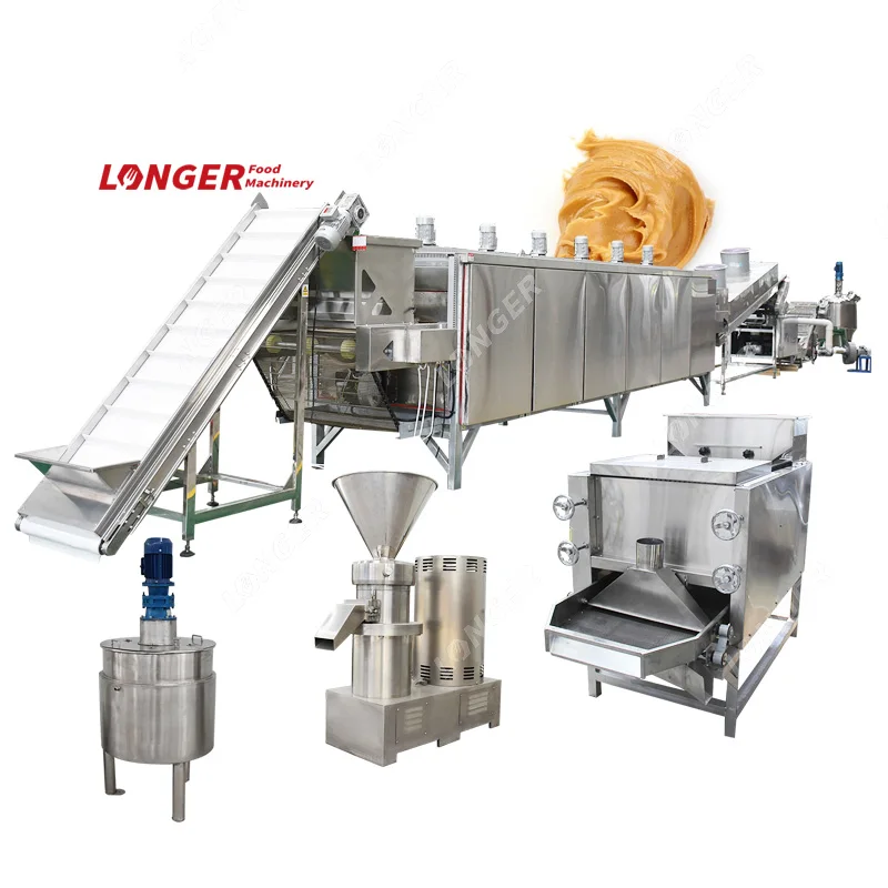 Good Service Walnut Paste Machine Production Line Cashew Nuts Butter Processing Equipment