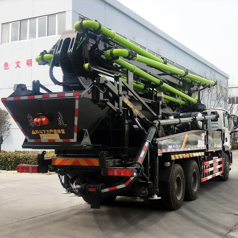BEST SALE! Putzmeister Howo truck mounted concrete pump boom