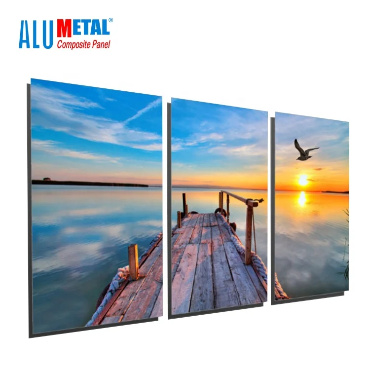 PE Aluminum Composite Panel Printable ACP Facade Materials Aluminum Composite Panel