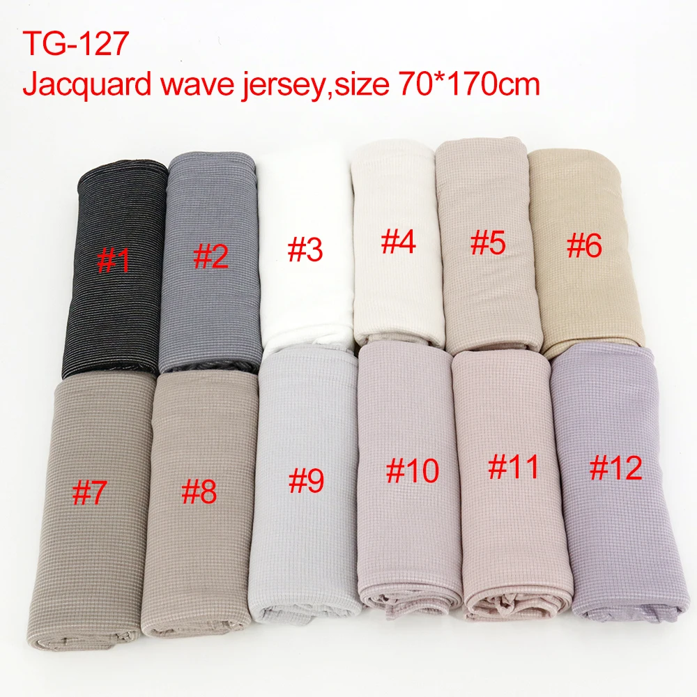New arrival fashion women soft stretchy Hijab Jersey Premium 70*170 cm jersey hijab scarf