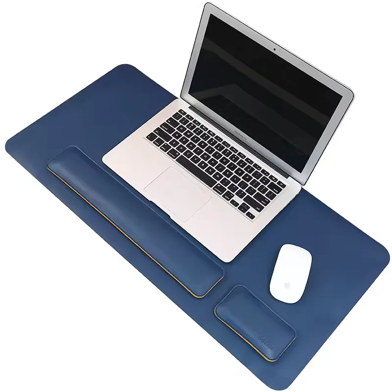 New Arrival Custom logo Wholesale Wrist protector pad keyboard hand rest wrist pad wrist protector leather mouse pad