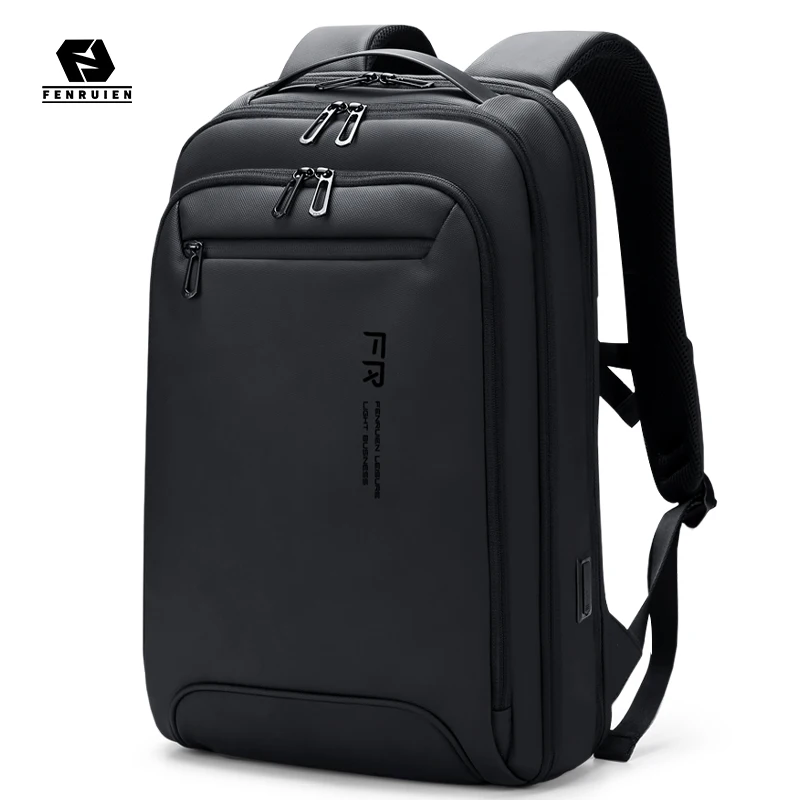 FENRUIEN Multifunction smart backpack for man travel bag usb charging port waterproof business back packs laptop 2021