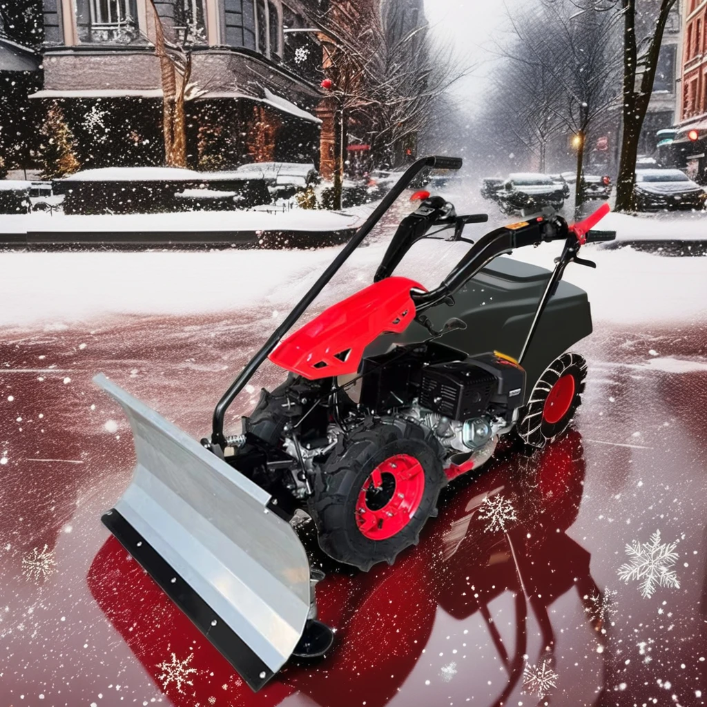 1000mm New Walk-Behind Snow Floor Pushing Sweepers with shovel Efficient Machine for Clearing Snow