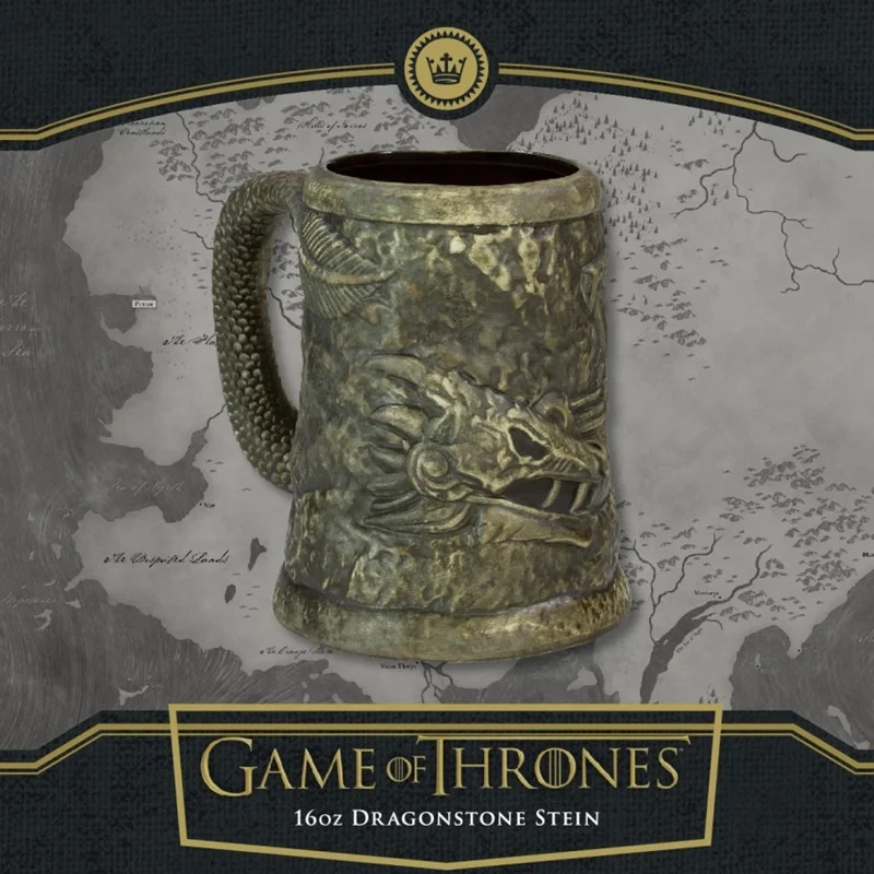  New Design Multi Colour House Lannister Ceramic Stein Beer Mug Game of