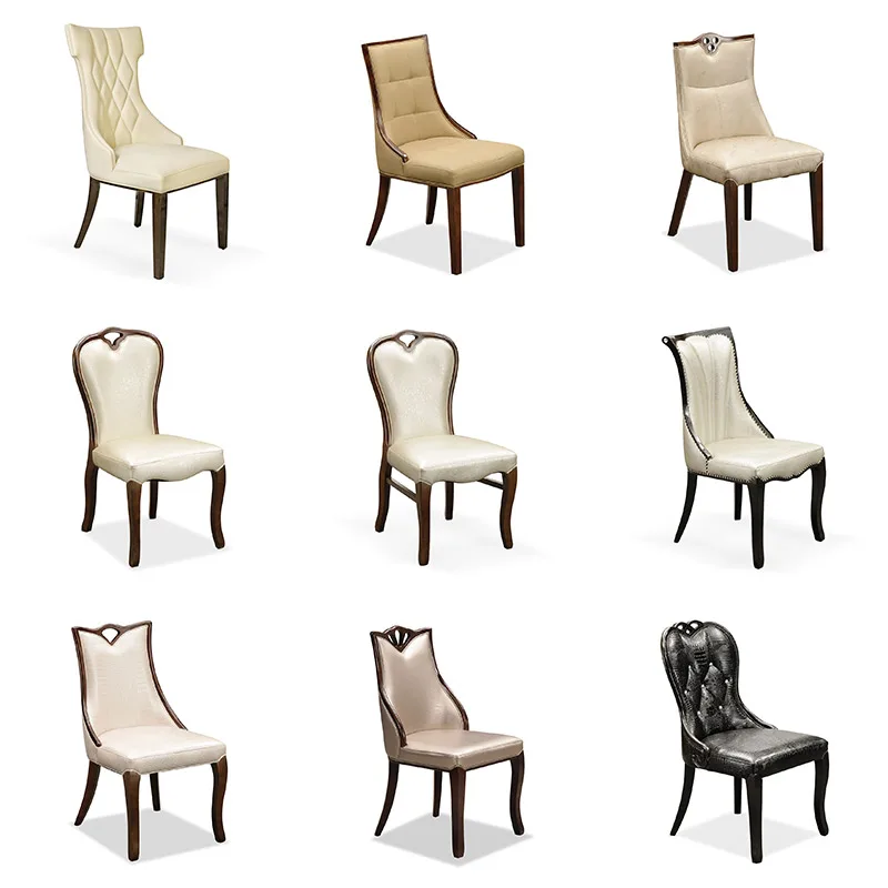 New Luxury Chesterfield Dining Chair with Wooden Frame Velvet Accent Cane Button Tufting-Hot Selling Home Furniture