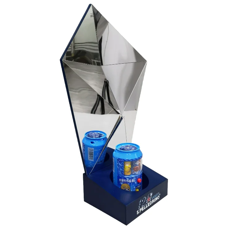 Beer white wine  red wine  beverage food display stand