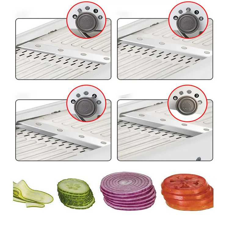 Stainless steel multi-function vegetable cutter shredded vegetable cutter potato grater stainless steel kitchenware