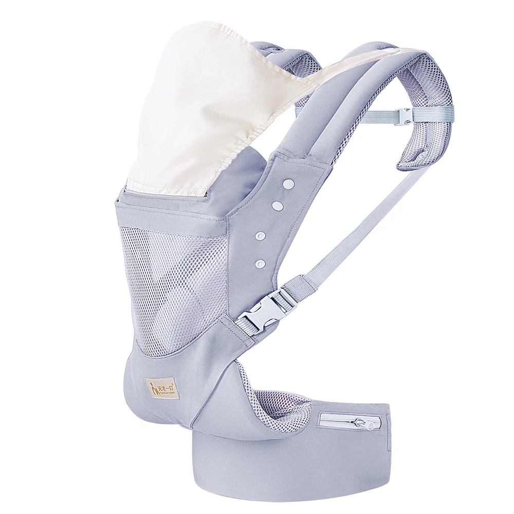  2021 Manufacturers Ergonomic Baby Carrier with hood Front Back Hiking for Carrying
